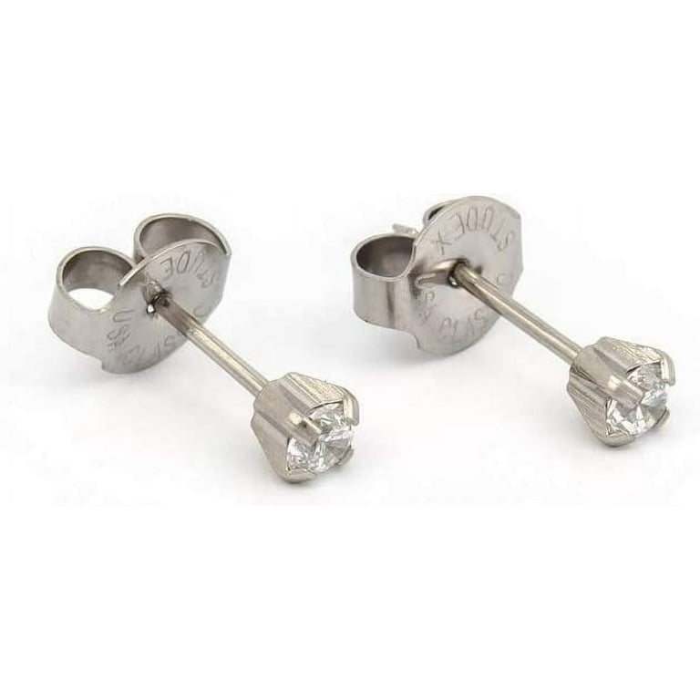 Studex Personal at Home Ear Piercing Kit with 3mm CZ Stainless