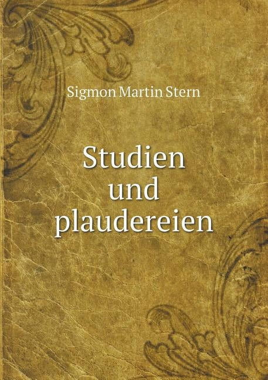 Studien Und Plaudereien (Paperback)