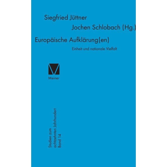 Studien Zum Achtzehnten Jahrhundert: Europäische Aufklärung(en) (Hardcover)