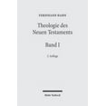 thumbnail image 1 of Studien Zum Neuen Testament: Band I: Grundsatzfragen, Jesusforschung, Evangelien (Hardcover), 1 of 1