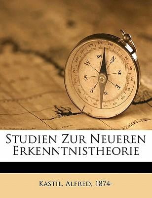 Studien Zur Neueren Erkenntnistheorie Paperback