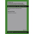 thumbnail image 1 of Studien Zur Romanischen Sprachwissenschaft Und Interkulturel: Sacred Text: Explorations in Lexicography (Hardcover), 1 of 1