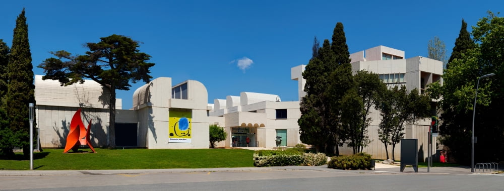 Studies Centre of Contemporary Art Fundacio Joan Miro Montjuic Barcelona Catalonia Spain Canvas Art - Panoramic Images (36 x 12)