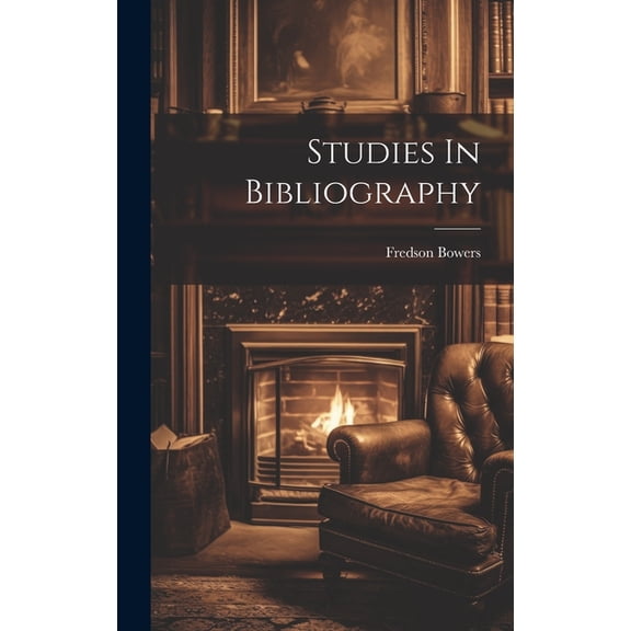 Studies In Bibliography (Hardcover)
