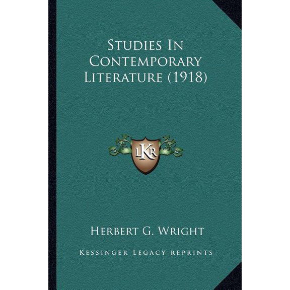 Studies In Contemporary Literature (1918) (Paperback)
