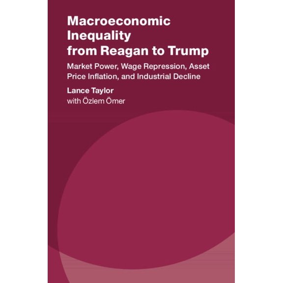 Studies in New Economic Thinking Macroeconomic Inequality from Reagan to Trump, (Hardcover)