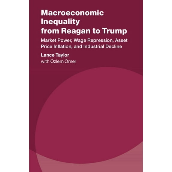 Studies in New Economic Thinking Macroeconomic Inequality from Reagan to Trump: Market Power, Wage Repression, Asset Price Inflation, and Industrial Decl, (Paperback)