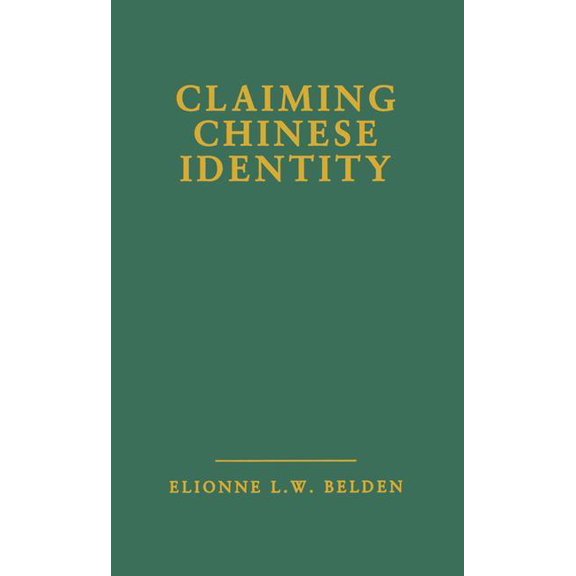 Studies in Asian Americans Claiming Chinese Identity, (Hardcover)