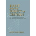 thumbnail image 1 of Studies in Continental Thought Kant and the Subject of Critique: On the Regulative Role of the Psychological Idea, (Paperback), 1 of 1