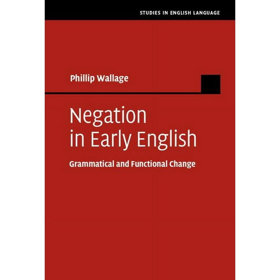 Studies in English Language Negation in Early English, (Hardcover)