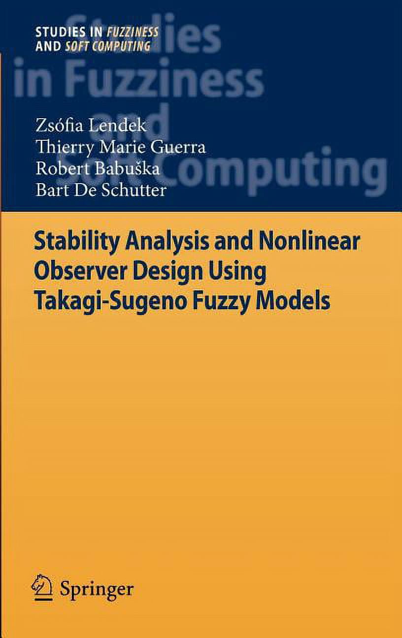 Studies in Fuzziness and Soft Computing Stability Analysis and ...