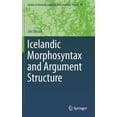 thumbnail image 1 of Studies in Natural Language and Linguist Icelandic Morphosyntax and Argument Structure, Book 90, (Hardcover), 1 of 1