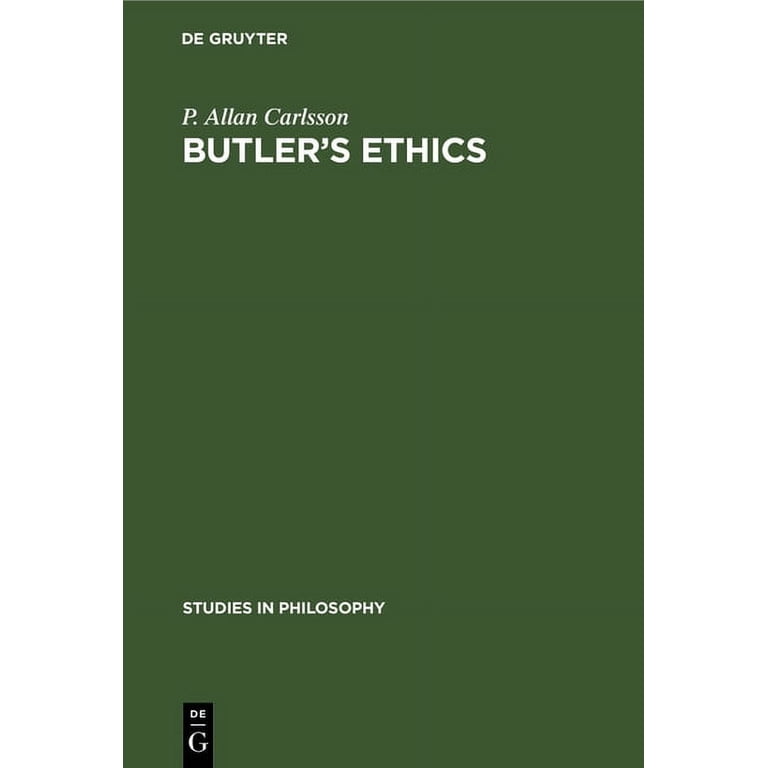 Studies in Philosophy Butler
