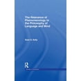 thumbnail image 1 of Studies in Philosophy The Relevance of Phenomenology to the Philosophy of Language and Mind, (Hardcover), 1 of 1