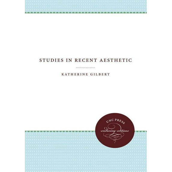Studies in Recent Aesthetic, (Paperback)