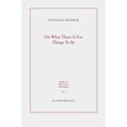 thumbnail image 1 of On What There Is for Things to Be: Ontological Commitment and Second-Order Quantification, (Paperback), 1 of 1