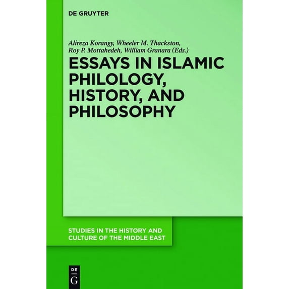 Studies in the History and Culture of th Essays in Islamic Philology, History, and Philosophy, Book 31, (Hardcover)