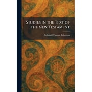 Studies in the Text of the New Testament, Hardcover