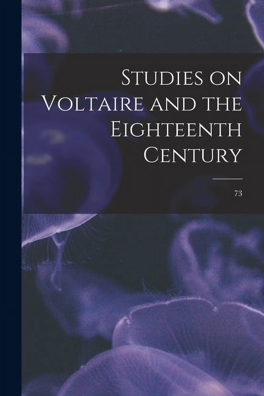Studies on Voltaire and the Eighteenth Century; 73, (Paperback)