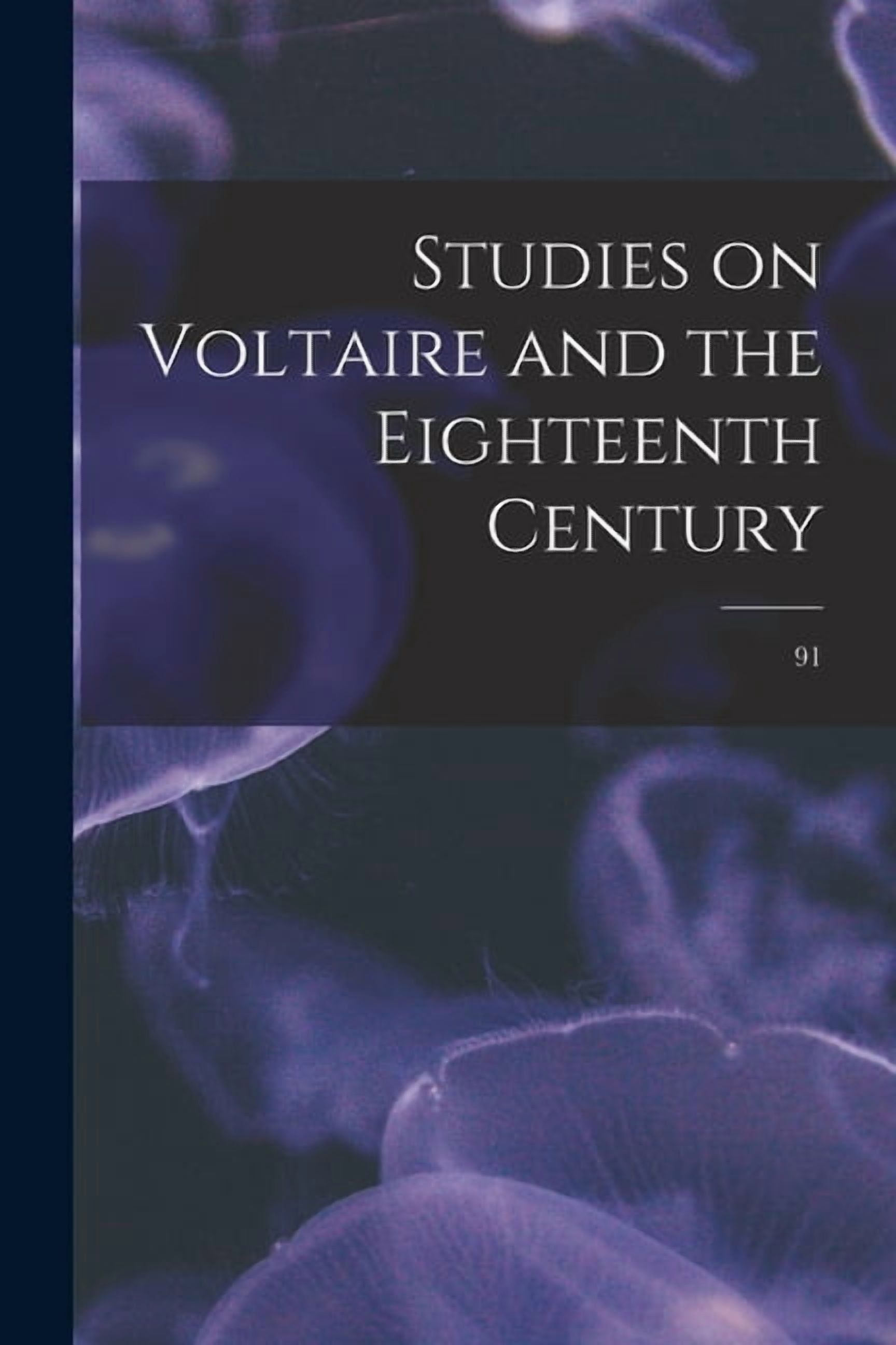 Studies on Voltaire and the Eighteenth Century; 91, (Paperback)