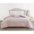 thumbnail image 1 of Studio 16, Toronto - Colette Cotton Matelassé Duvet Cover Set (Full/Queen) with 1/2" Flange Detailing-Elegant Floral Design - Rose, 1 of 9
