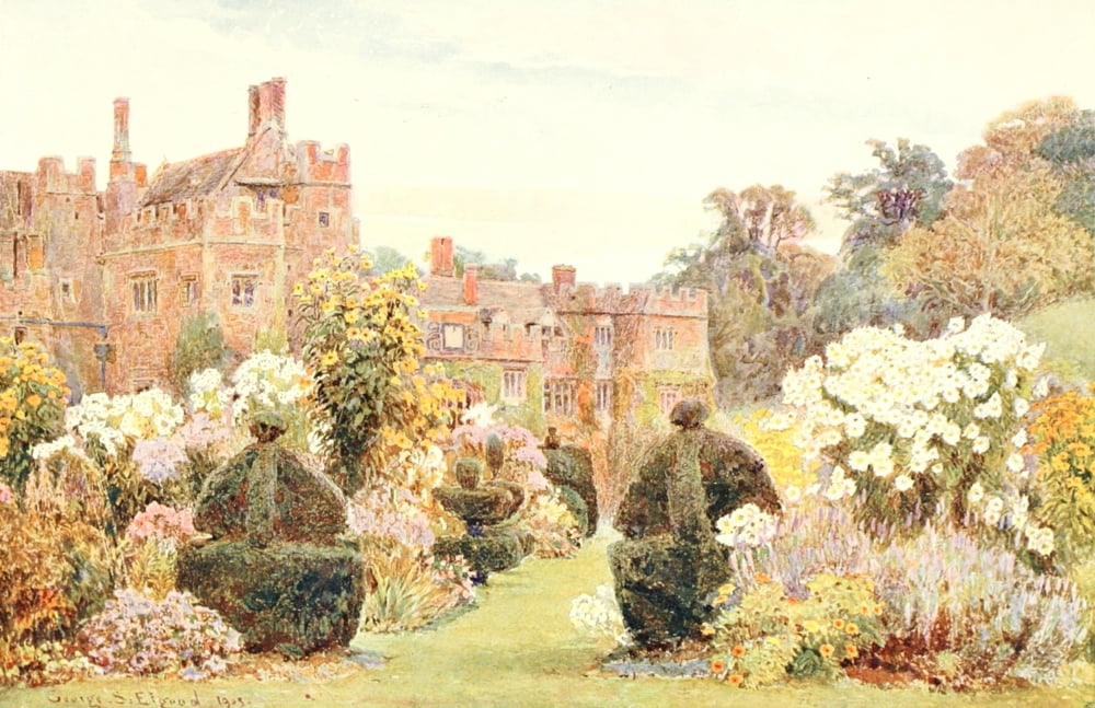 Studio 1904 Penshurst Kent Canvas Art - George S Elgood (18 x 24)