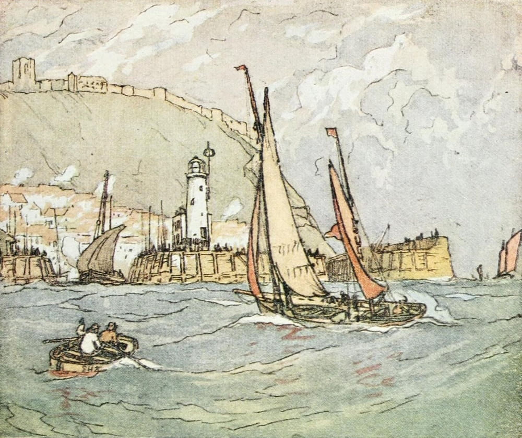 Studio 1912 Scarborough Canvas Art - Nelson Dawson (24 x 36)