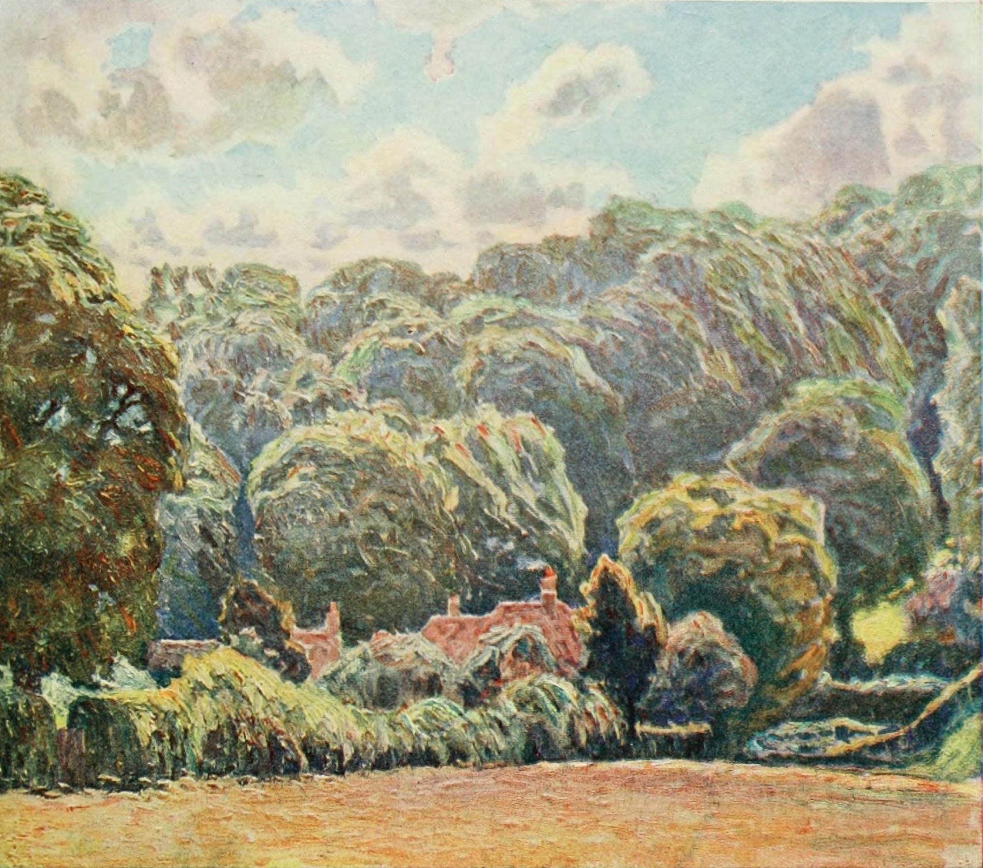 Studio 1915 Upton Grey Hampshire Canvas Art - Emile Claus (24 x 36)