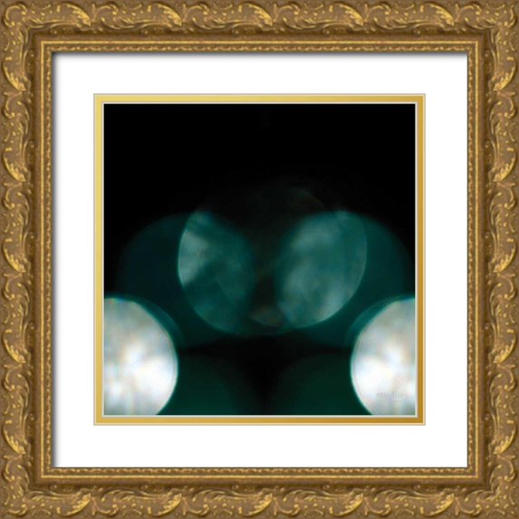 Studio 2 26x26 Gold Ornate Wood Framed with Double Matting Museum Art Print Titled - Bokeh I