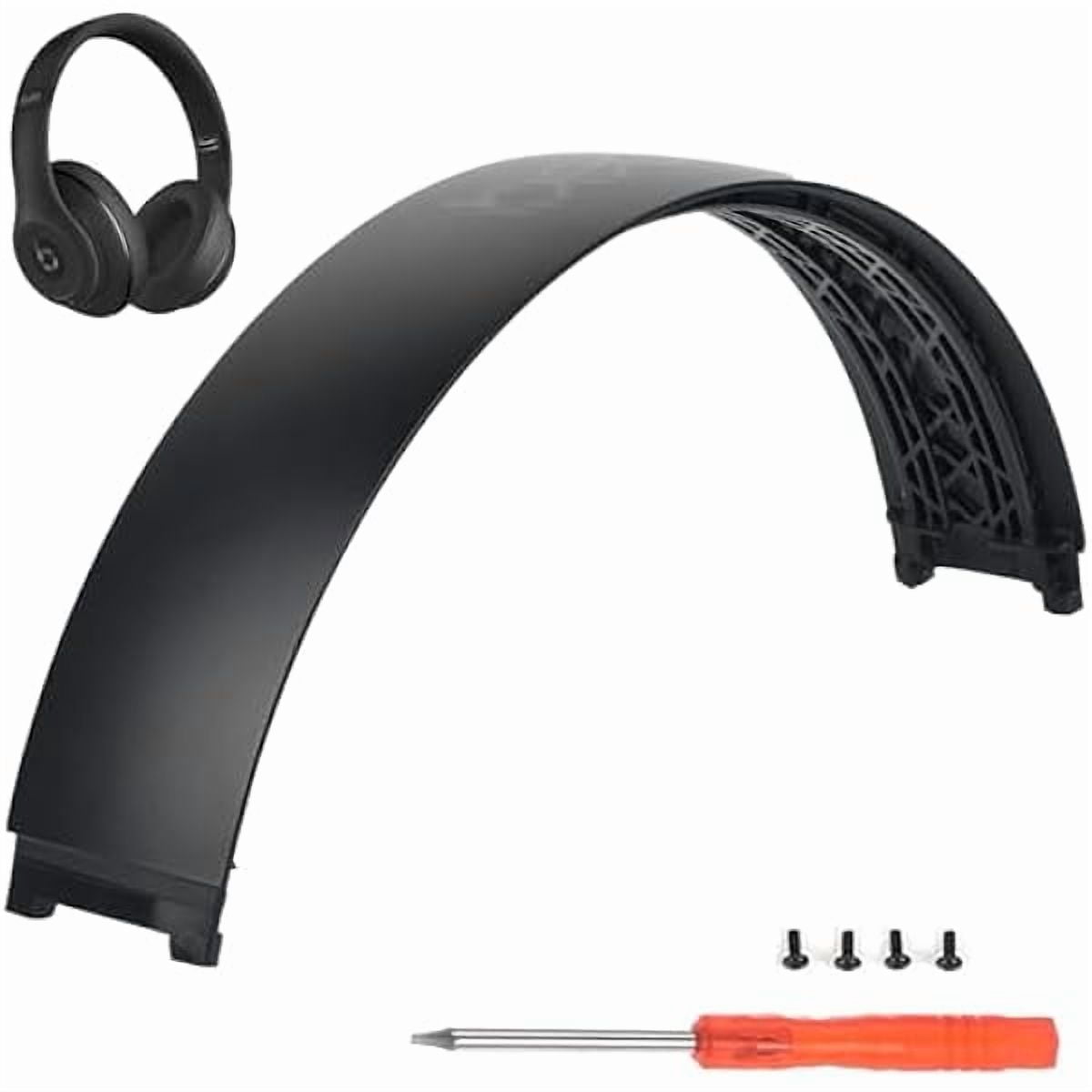 Studio 2 Headband as Same as The OEM Replacement Arch Band B0501 Parts Accessories Compatible with Beats by Dr Dre Studio2 Wired/Wireless (B0500/B0501) Over-Ear Headphones (Matte Black)