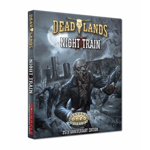 Studio 2 Publishing S2P10239 Deadlands Night Train 25th Anniversary Boxed Set Role Playing Game