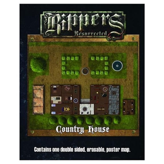 Pinnacle Combat Map - Country House and Castle Courtyard New