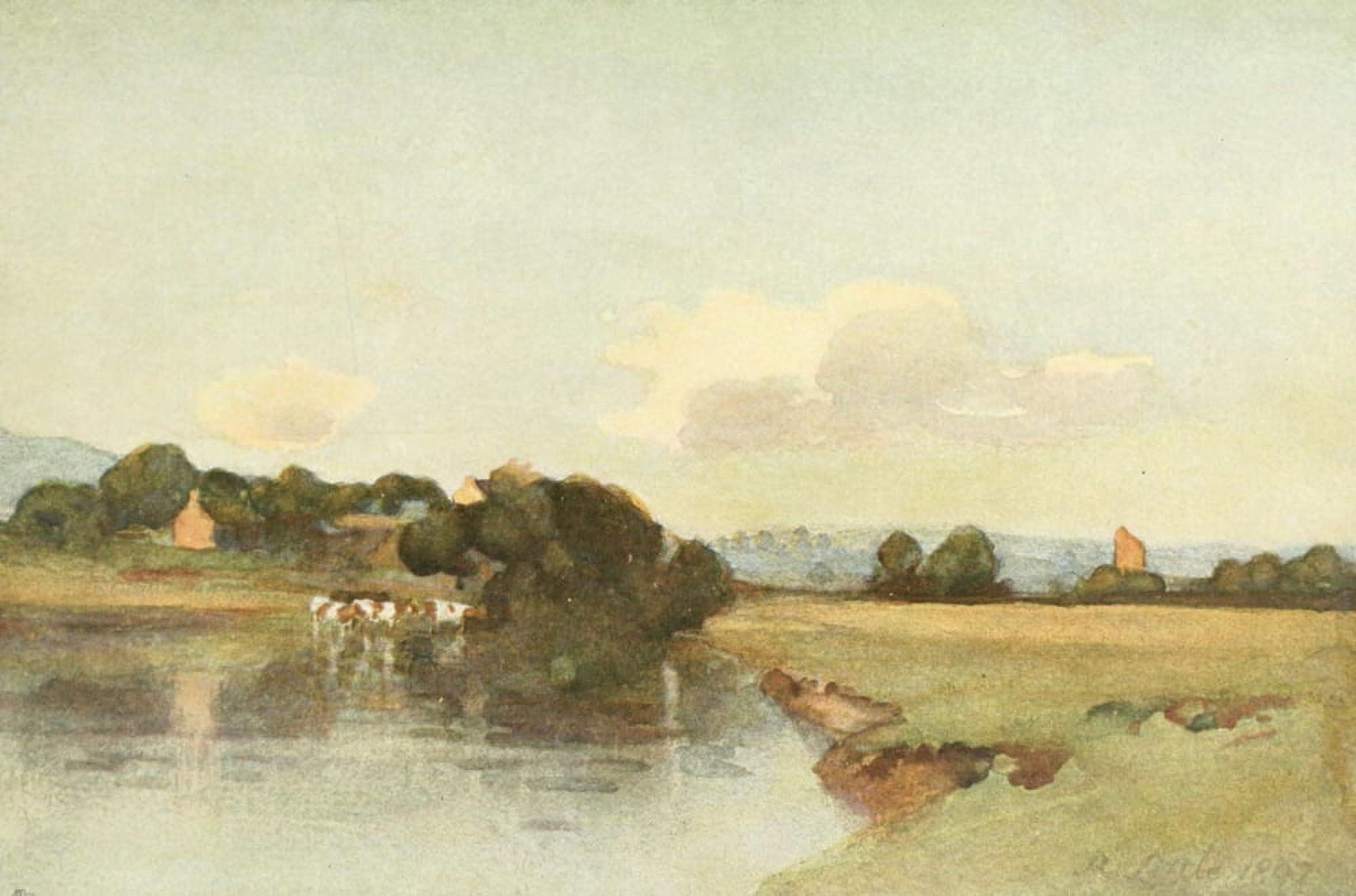 Studio 20-22 1900 At Lamington on the Clyde Canvas Art - Robert W Little (18 x 24)