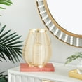 thumbnail image 1 of Studio 350 Gold Iron Glam Lantern 8 x 8 x 11 Round, 1 of 5