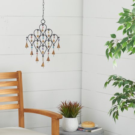 Studio 350 Iron Eclectic Windchime Multi Large