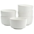 thumbnail image 1 of Studio 3B Mio 6 Piece 5.5 Inch Round Stoneware Bowl Set in Sea Salt, 1 of 2
