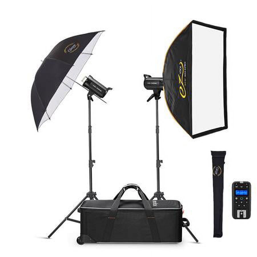 Studio 400 IIV 400Ws R2 Monolight Flash With 10W LED Modeling Lamp and
