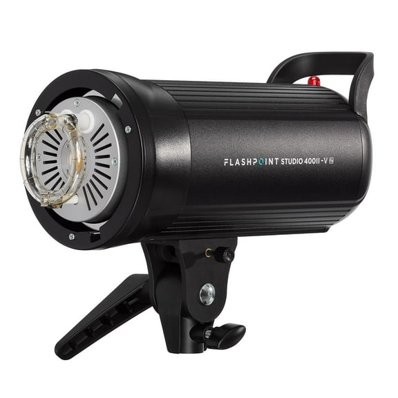Flashpoint Studio 400 II-V 400Ws R2 Monolight Strobe Flash with 10W LED Modeling Lamp, Bowens Mount Strobe Light for Photography, R2 2.4GHz Wireless Studio Light with 0.1-1.5s Max Recycle Time