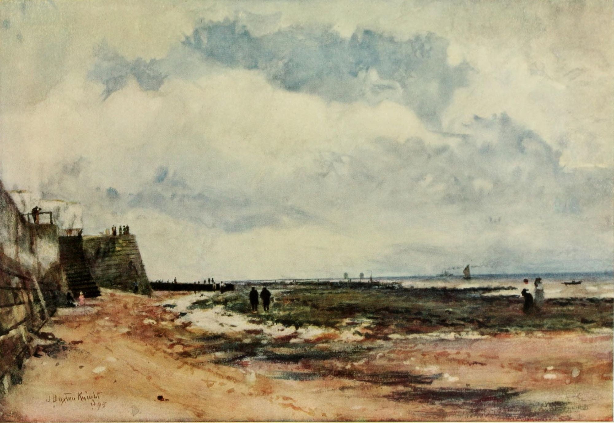 Studio 43 1908 Ramsgate Canvas Art - J Buxton Knight (18 x 24)