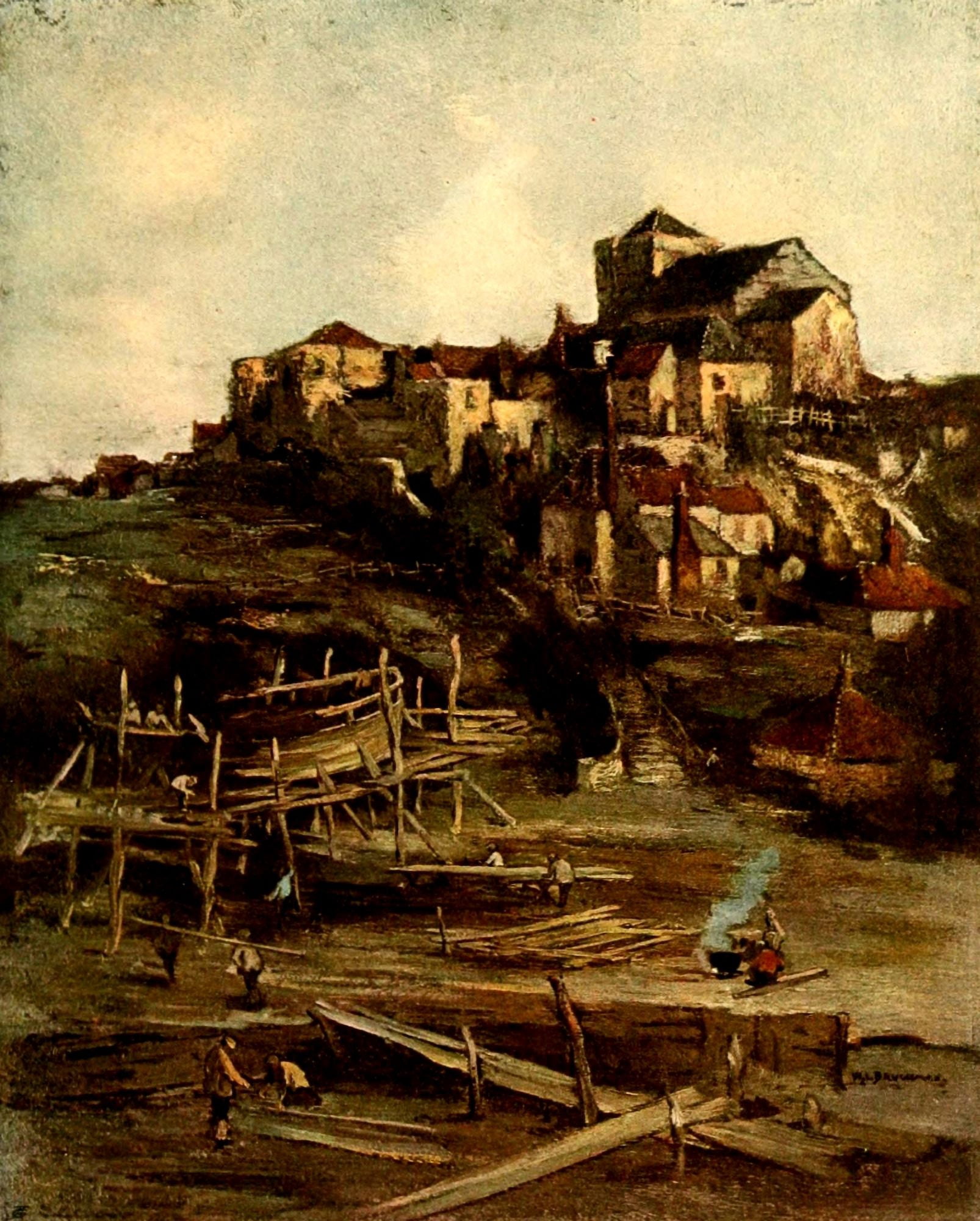 Studio 43 1908 Shipyard Rye Canvas Art - William Bruckman (18 x 24)