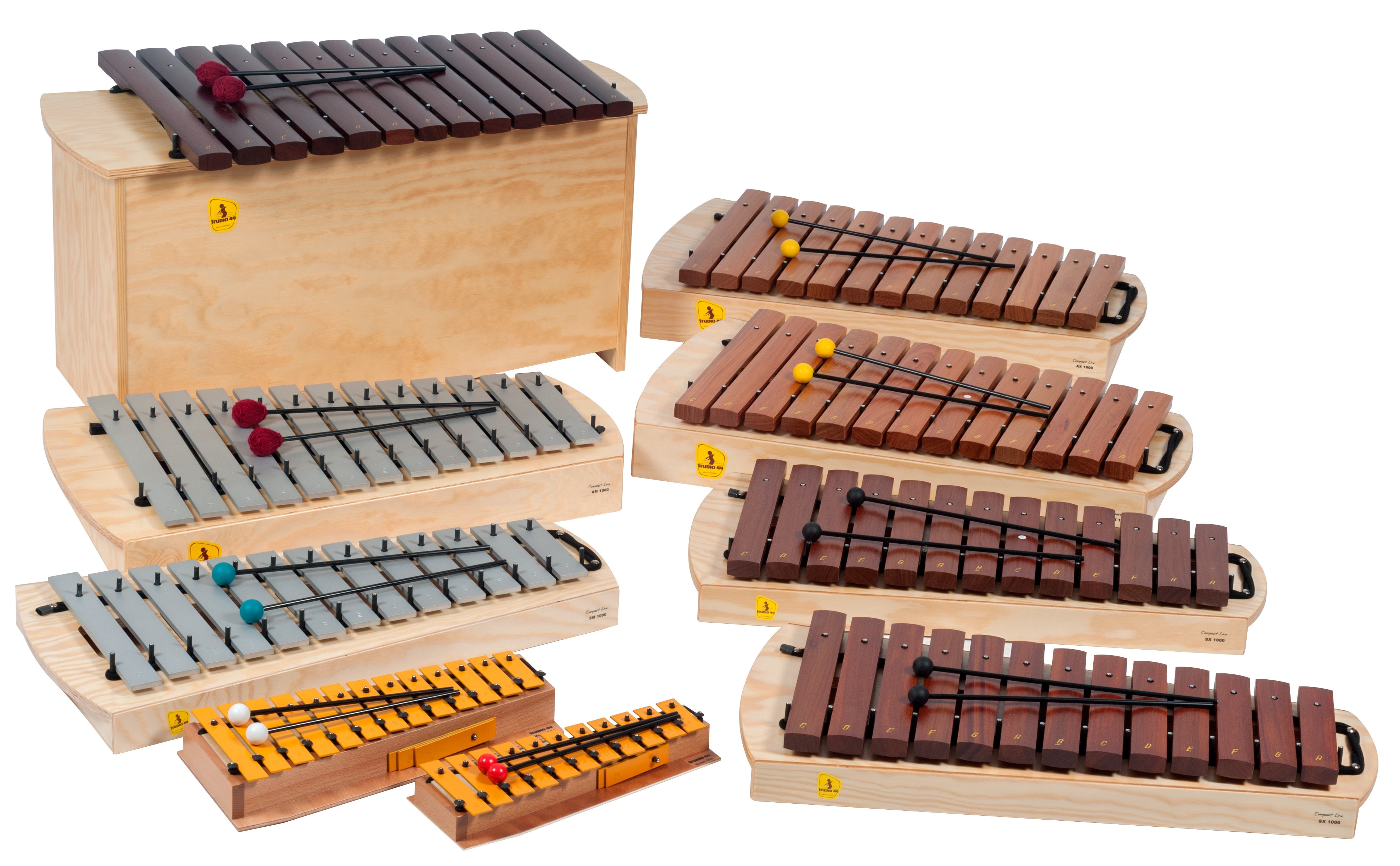 Studio 49 Orff 1000 Series WEST-72 Set of 9