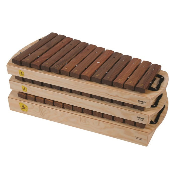 Studio 49 Orff 1000 Series Xylophone 3-Pack, Rosewood Bars