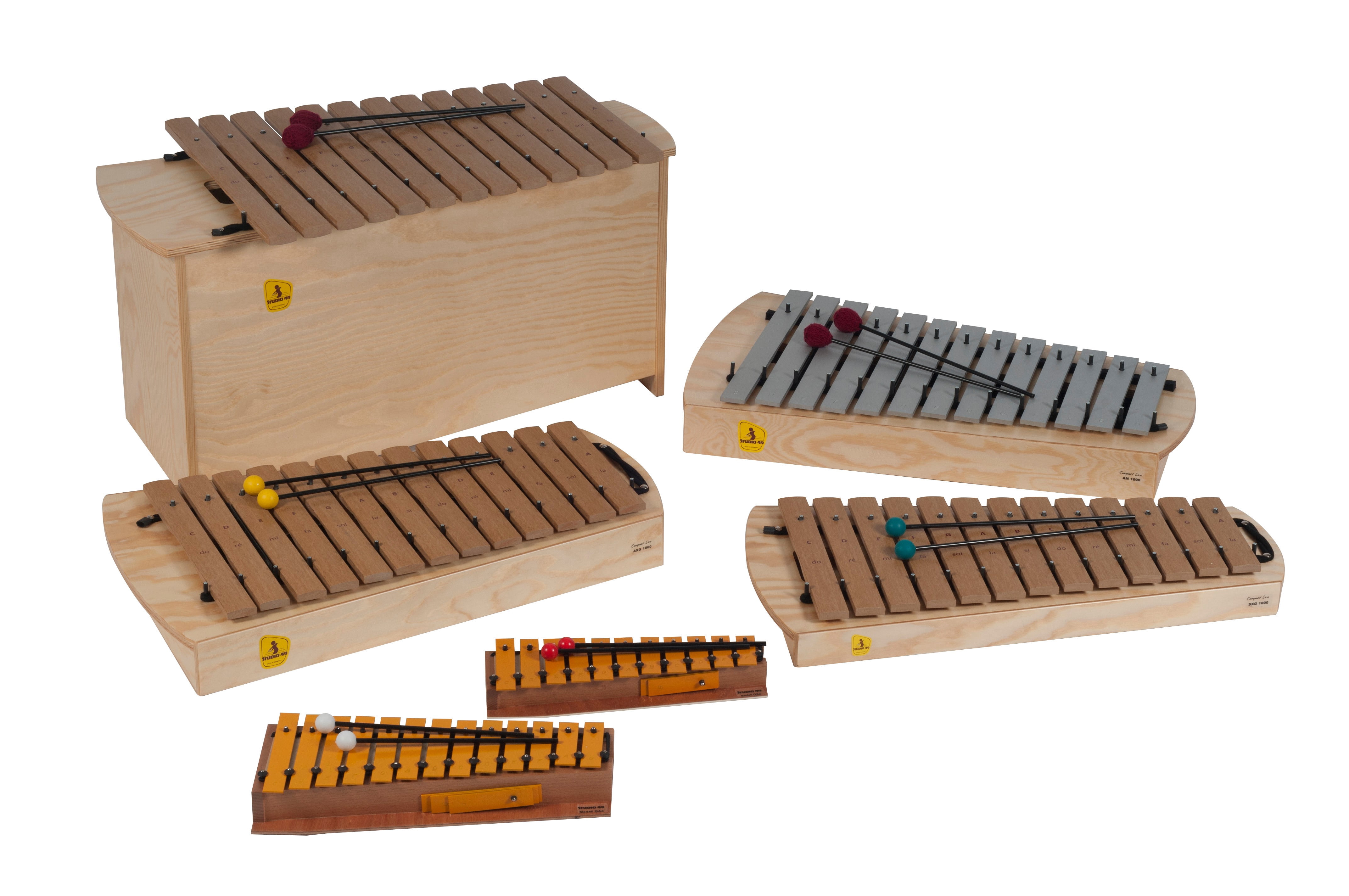 Studio 49 Orff Series 1000 WEST-71X Set of 6