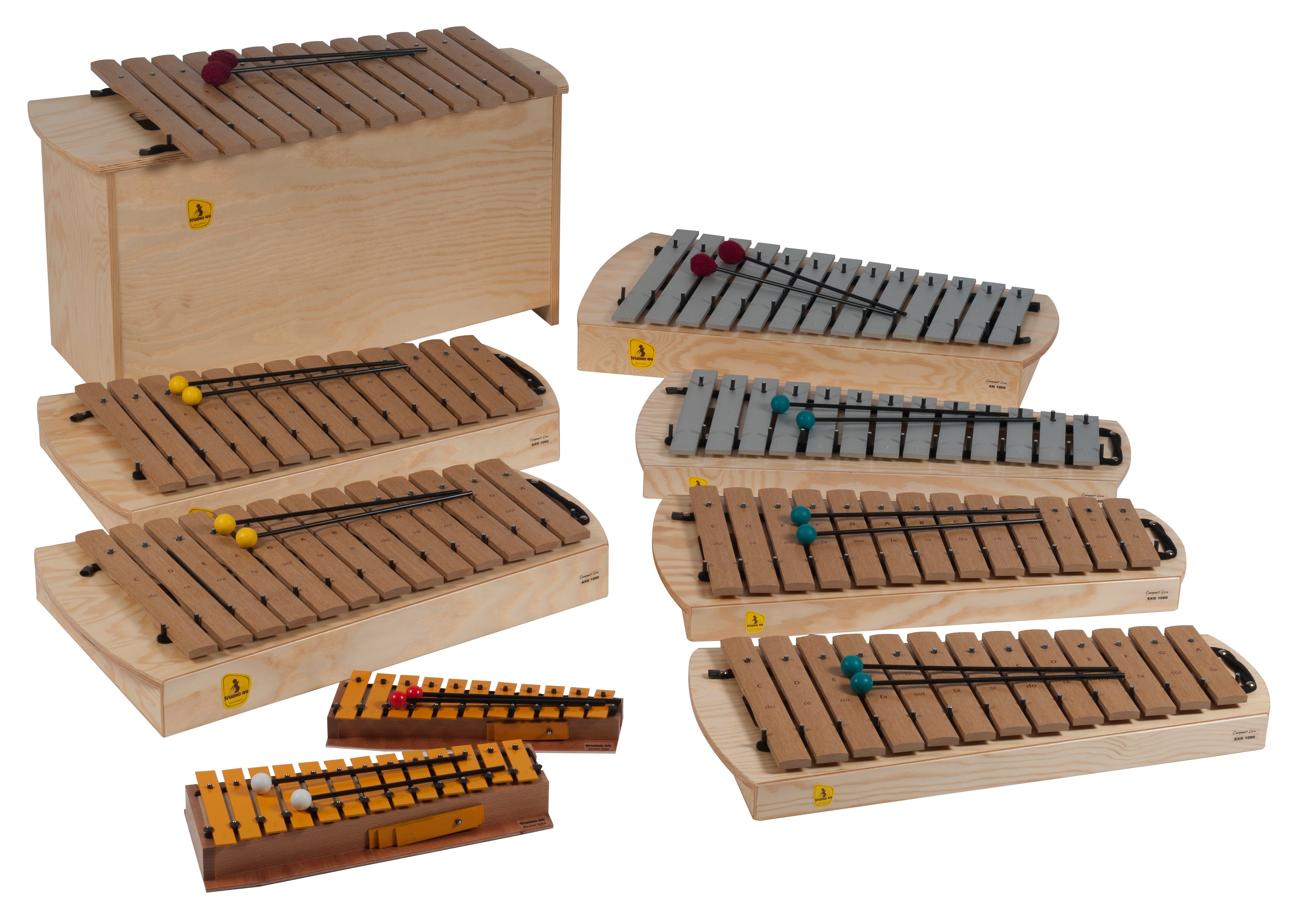 Studio 49 Orff Series 1000 WEST-72X Set of 9