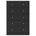 thumbnail image 1 of Studio 5 Drawer Chest, Black, 1 of 6