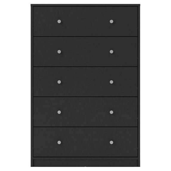 Studio 5 Drawer Chest, Black