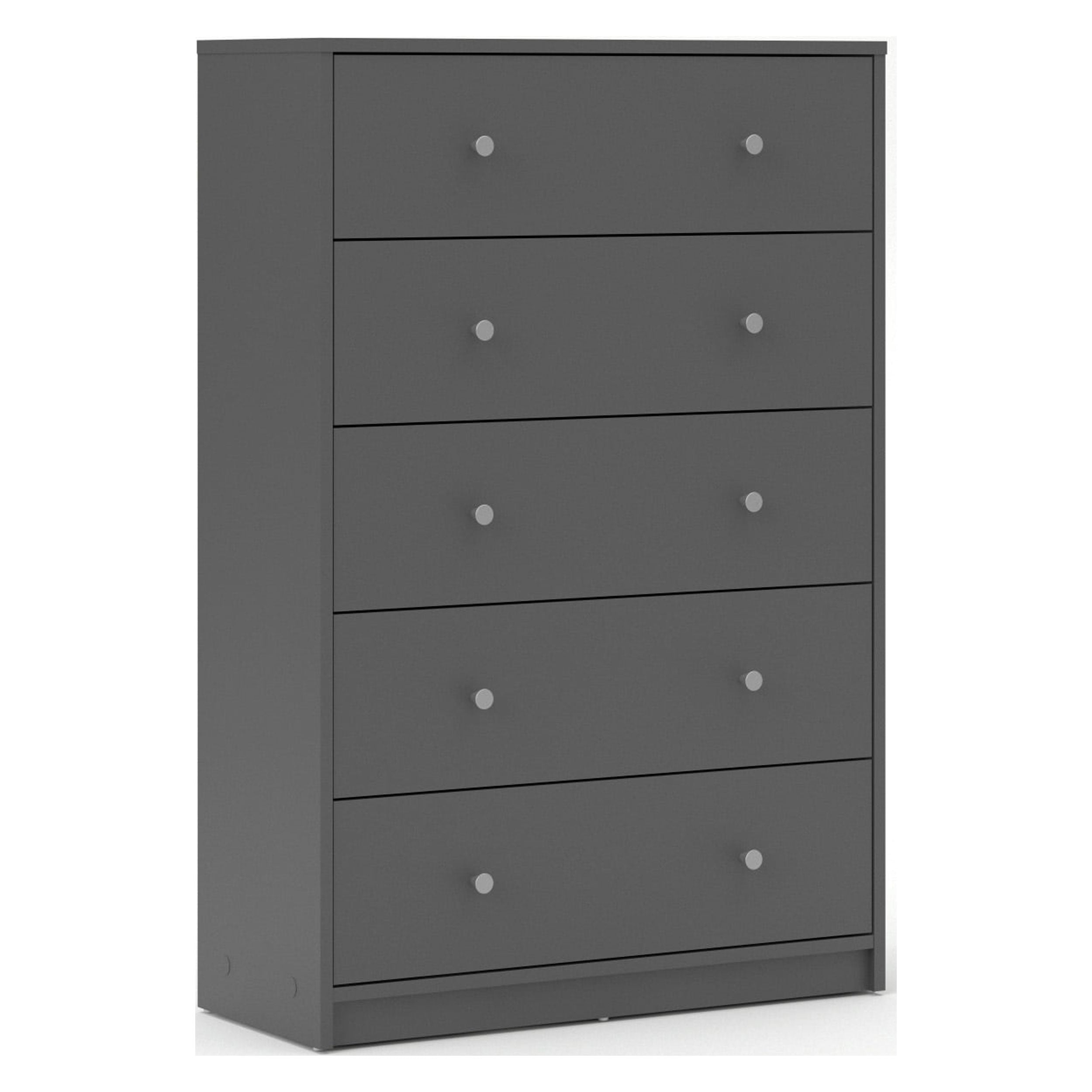 Studio 5 Drawer Chest Grey Walmart