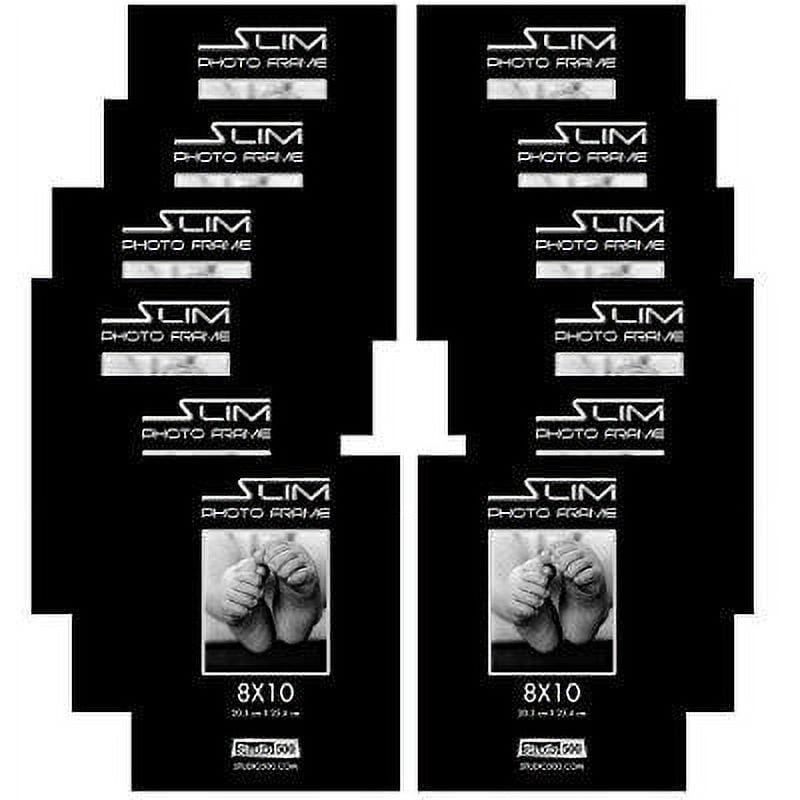 Studio 500, 8 by 10inch Snap in Snap Out Wall and Tabletop Slim Photo
