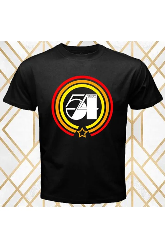 Studio 54 Men's Black Size S - 5XL