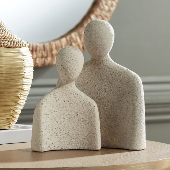 Studio 55D Incognito Matte White Figurines Set of 2
